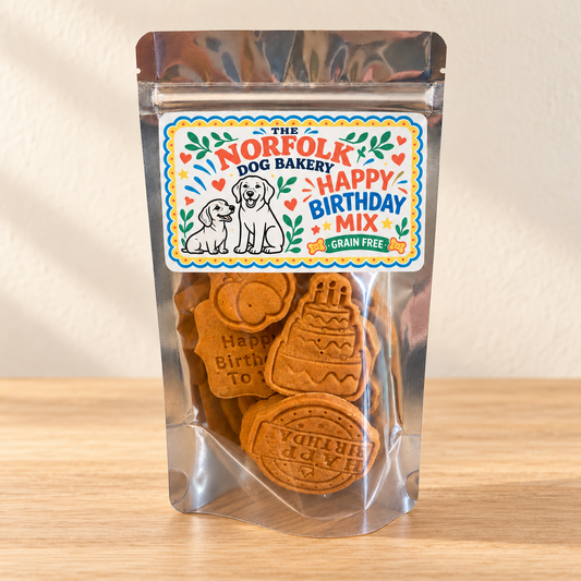 Happy Birthday Mix Grain Free Dog Biscuits