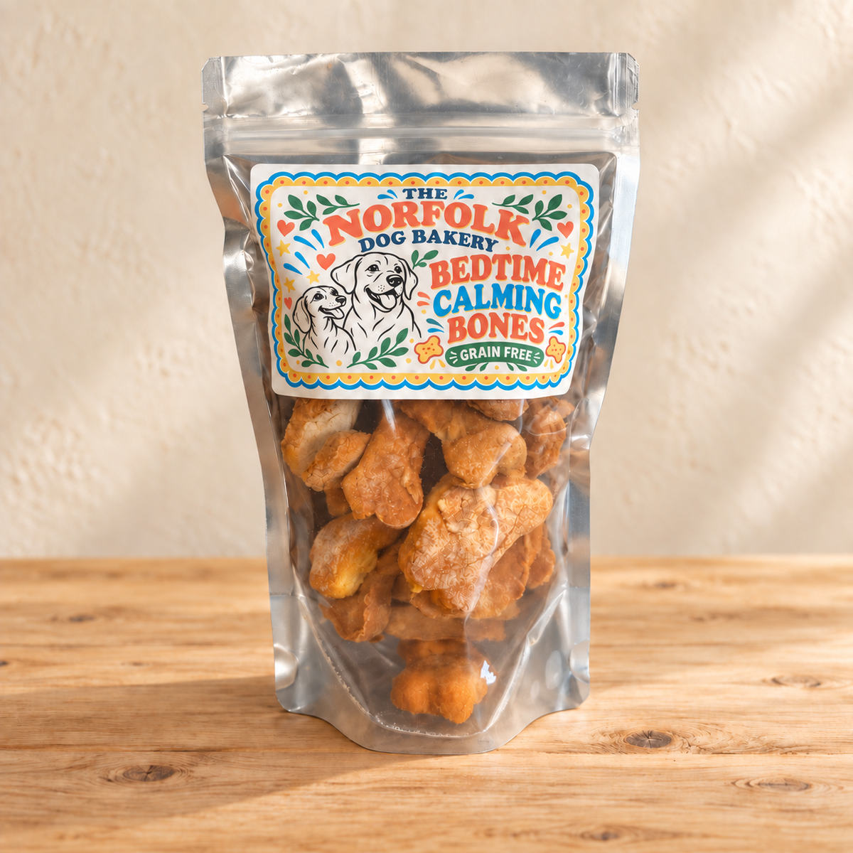 Bed Time Dog Bone grain free Biscuits