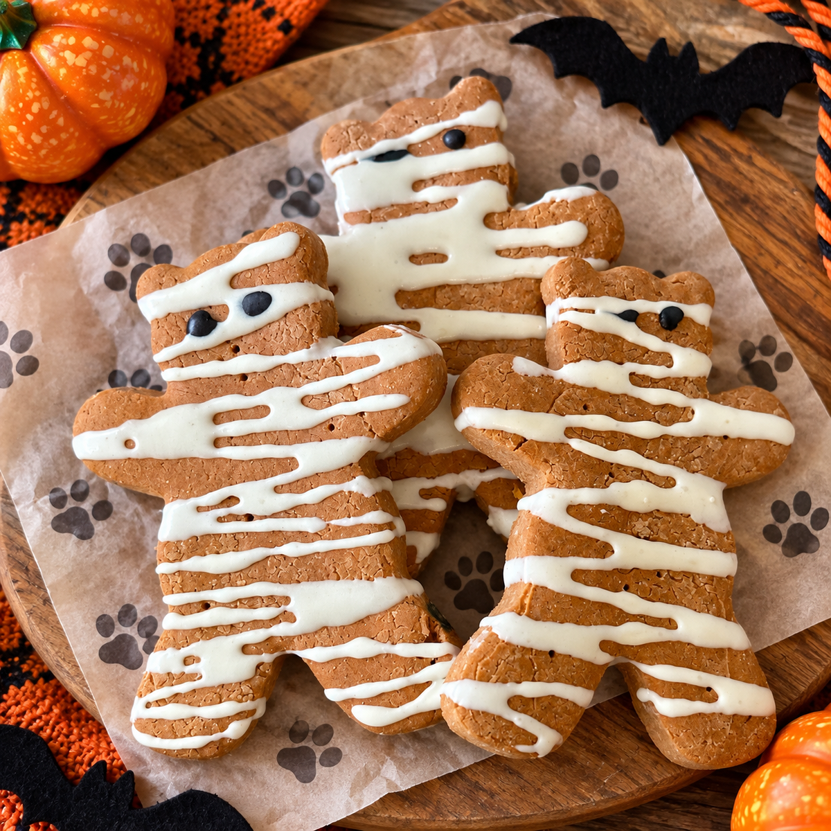 Halloween Mummy Grain free Dog Biscuit